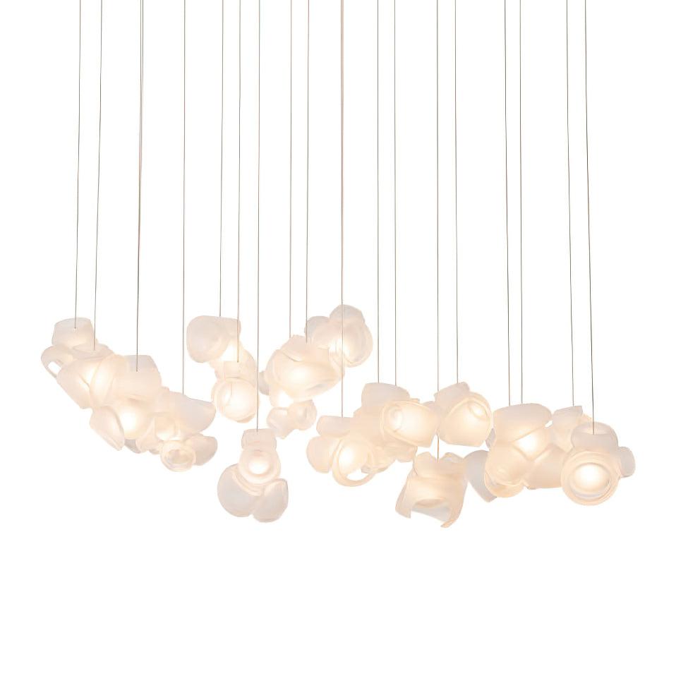 Ursa Bubbles Cluster Glass Pendant Light