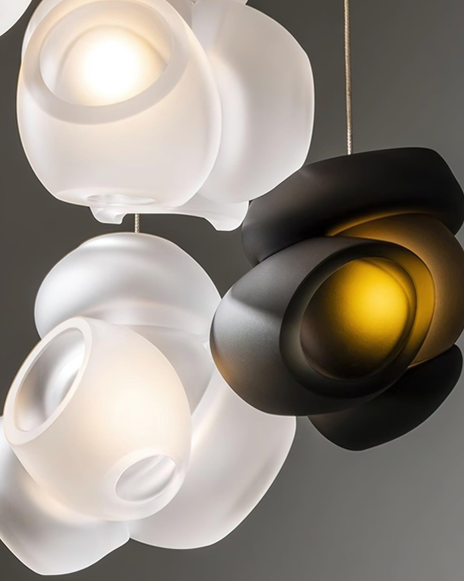 Ursa Bubbles Cluster Glass Pendant Light