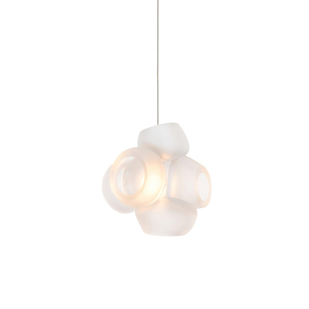 Ursa Bubbles Cluster Glass Pendant Light
