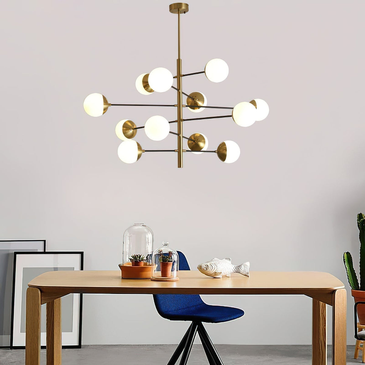 Celisissa Glass Chandelier