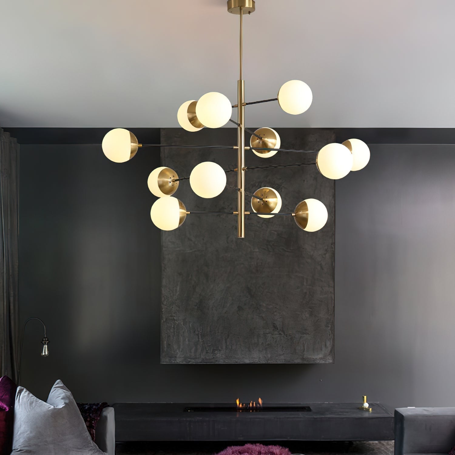 Celisissa Glass Chandelier