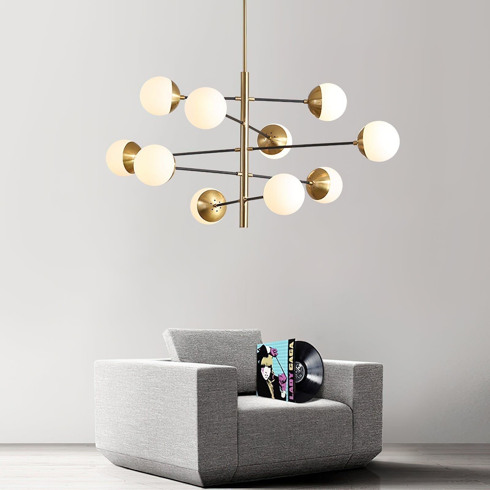 Celisissa Glass Chandelier