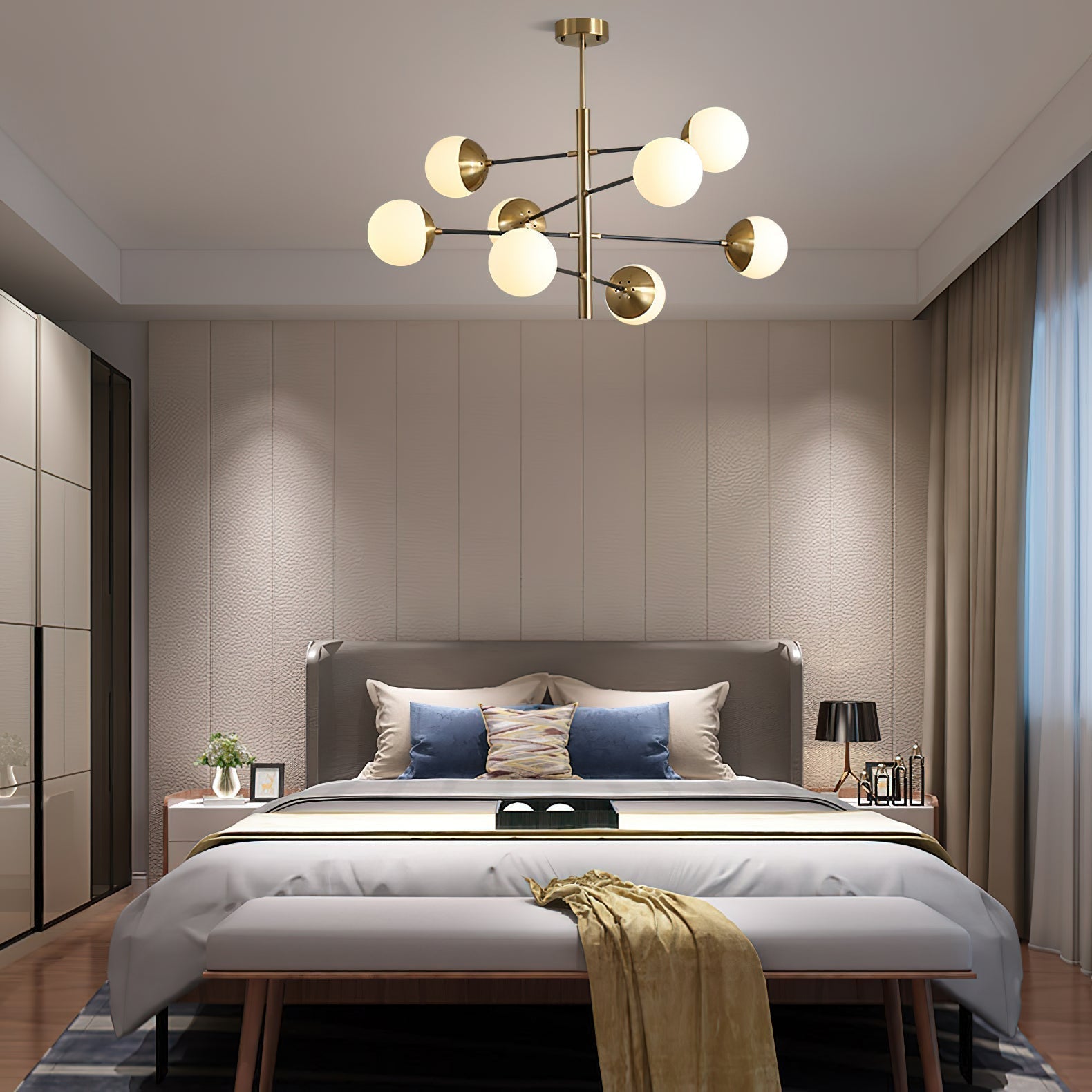 Celisissa Glass Chandelier