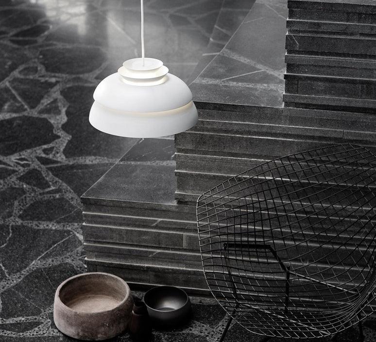 Novenu White Scandinavian Pendant Lamp