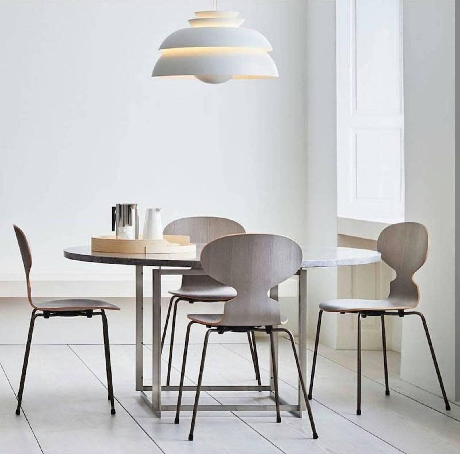 Novenu White Scandinavian Pendant Lamp