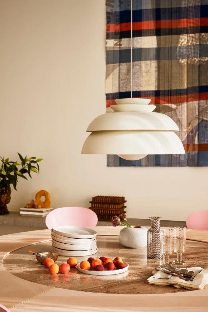 Novenu White Scandinavian Pendant Lamp