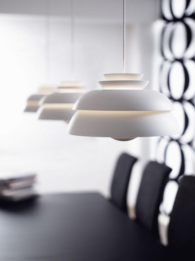 Novenu White Scandinavian Pendant Lamp