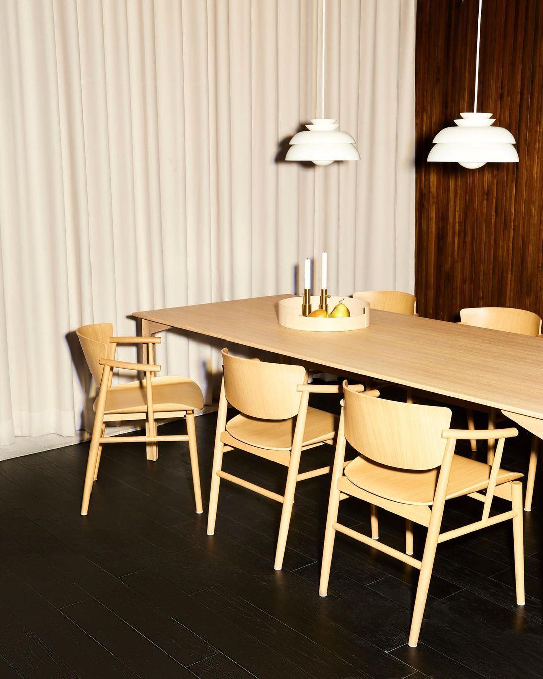 Novenu White Scandinavian Pendant Lamp