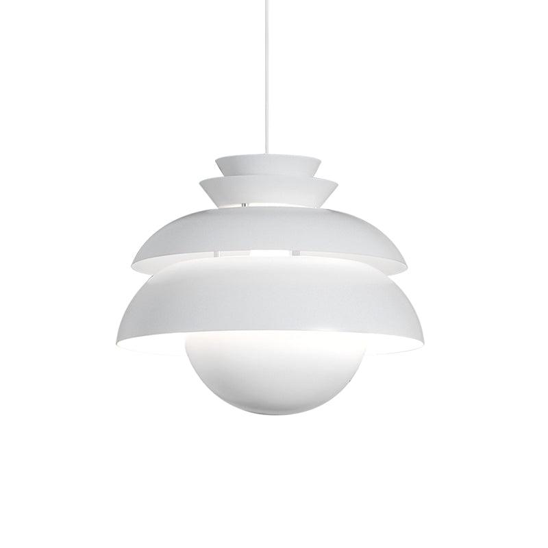 Novenu White Scandinavian Pendant Lamp
