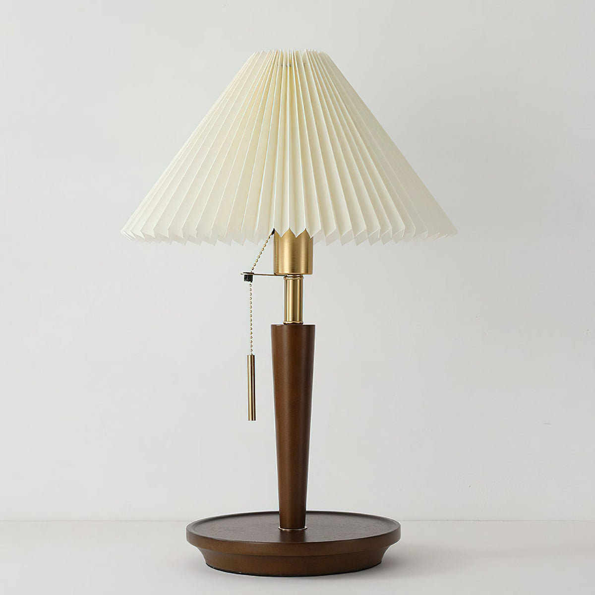 Novace Fabric Wood Table Lamp
