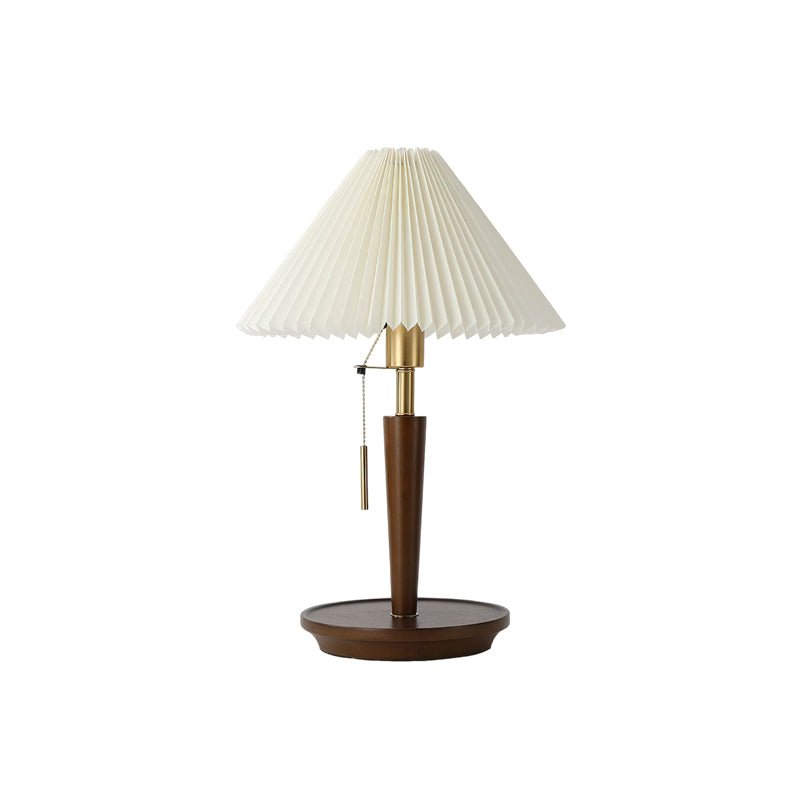 Novace Fabric Wood Table Lamp