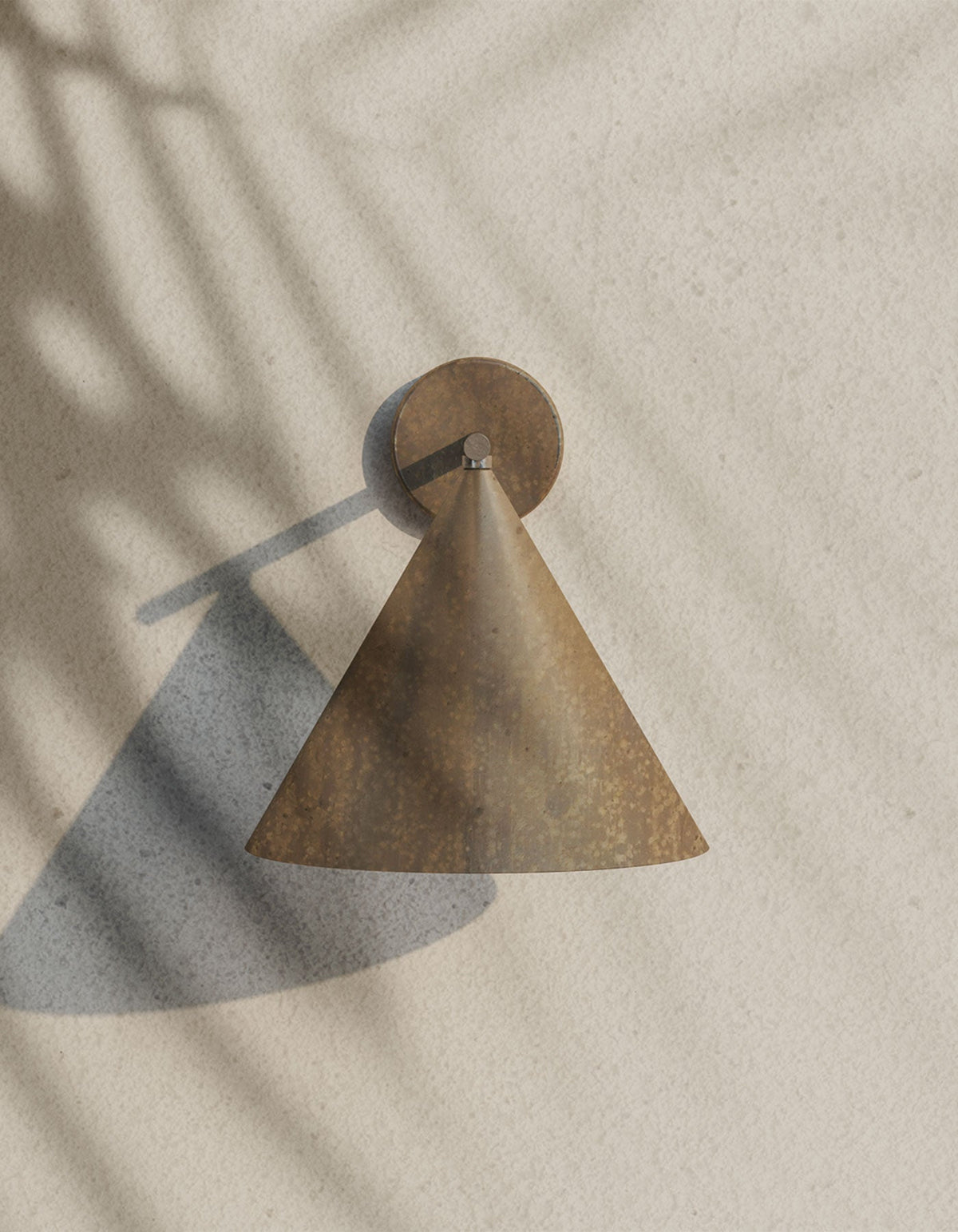 Forgecone Rustic Cone Wall Light