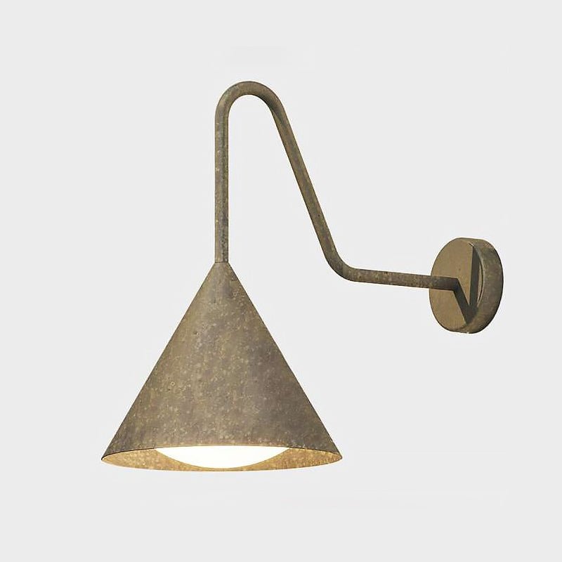 Forgecone Rustic Cone Wall Light