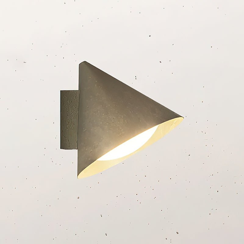 Forgecone Rustic Cone Wall Light