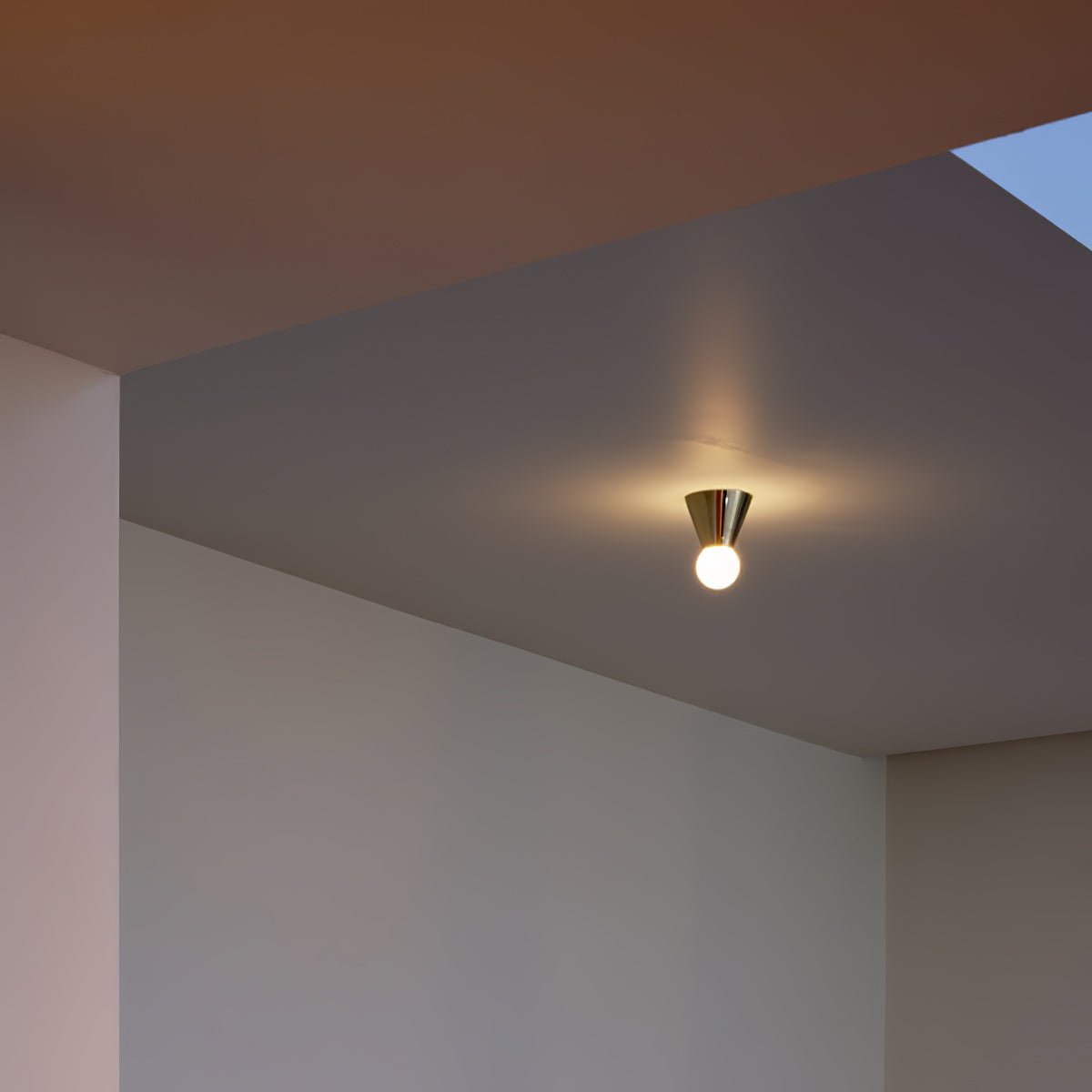 Nycareth Modern Minimalist Glass Ceiling Lamp