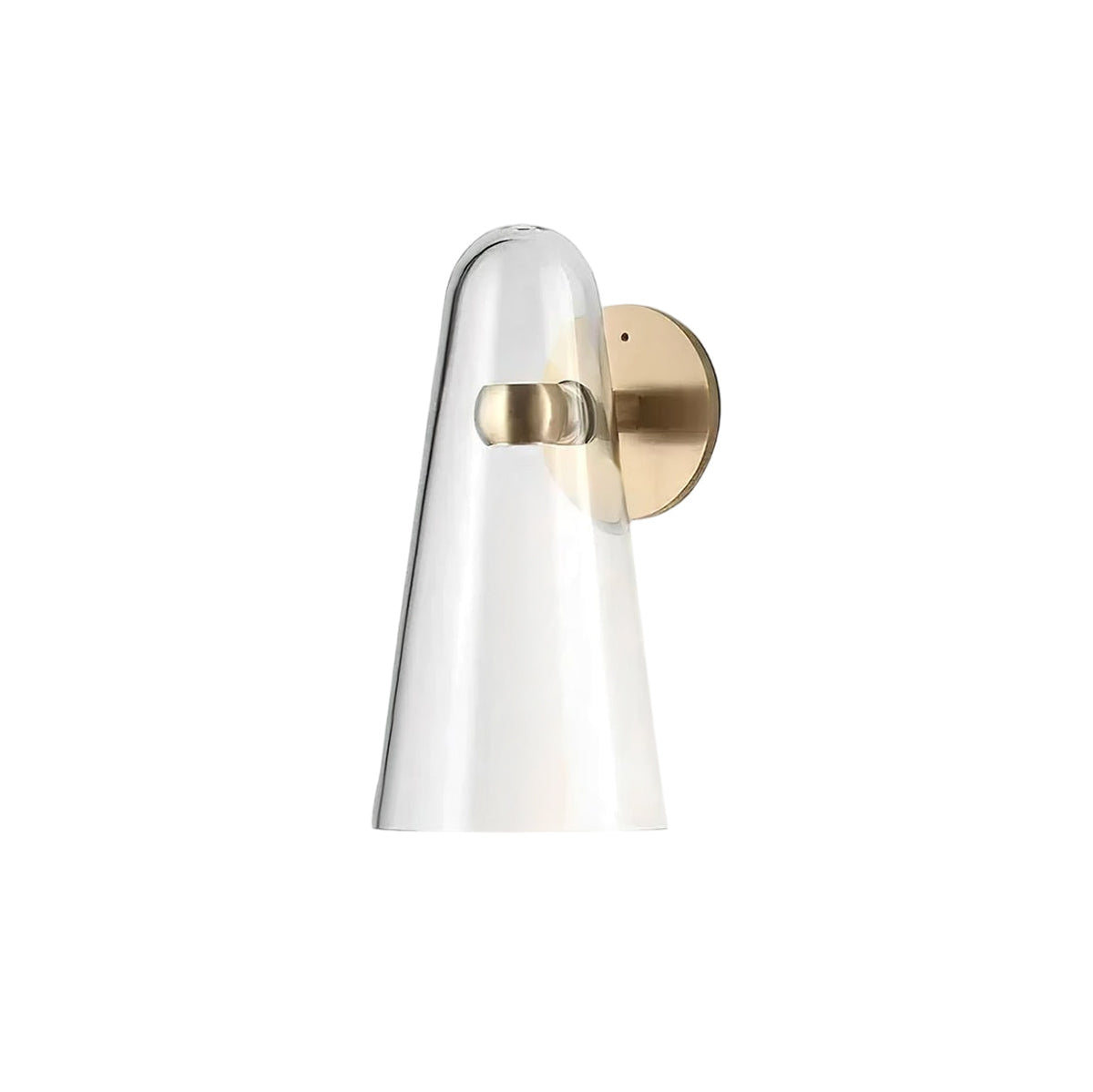 Yoke Glass Wall Lamp