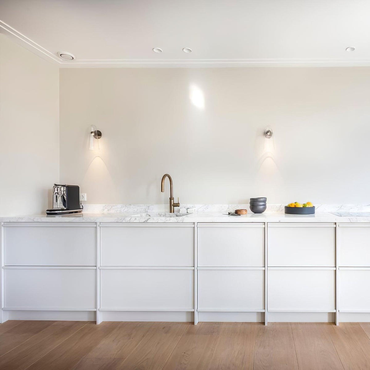 Yoke Glass Wall Lamp