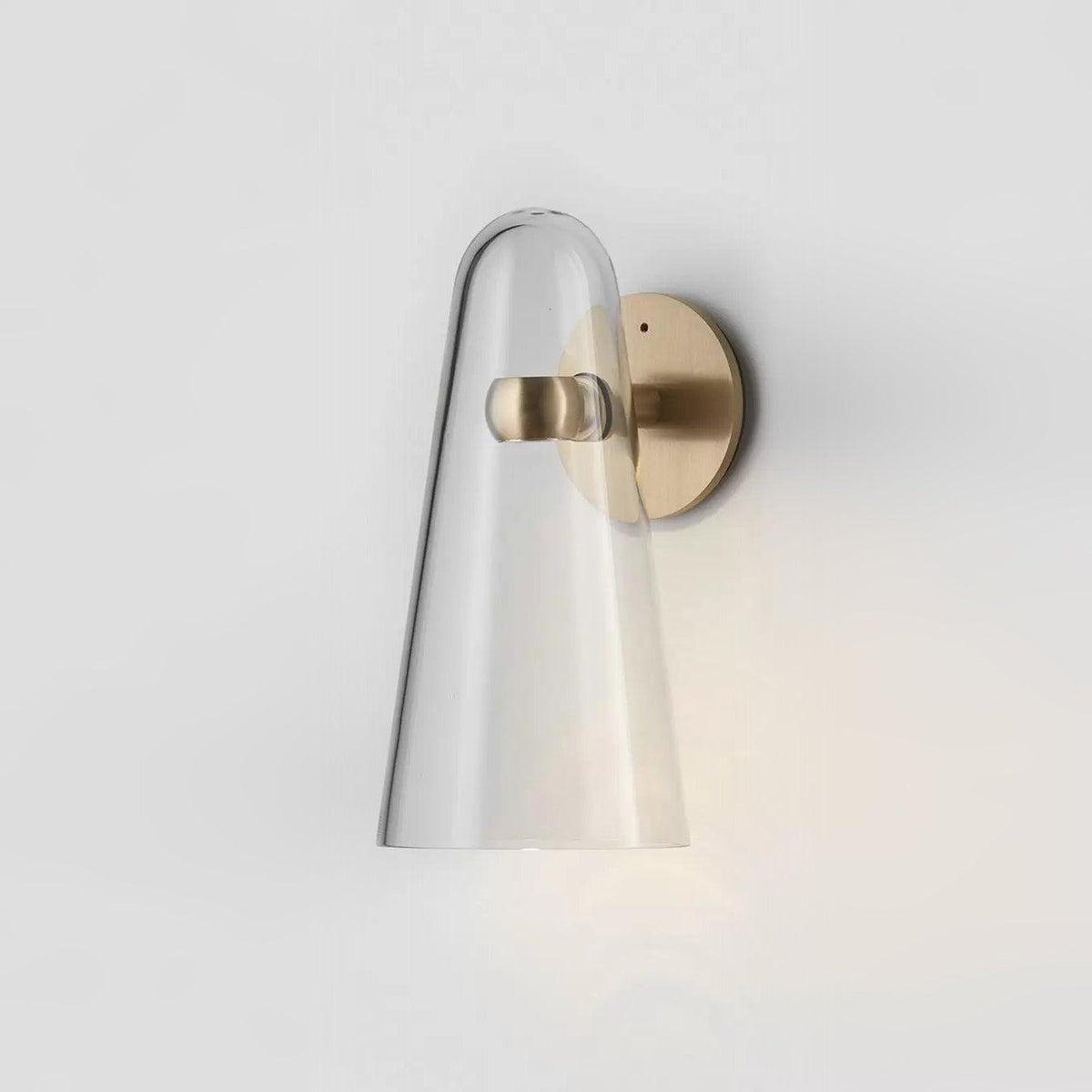 Yoke Glass Wall Lamp