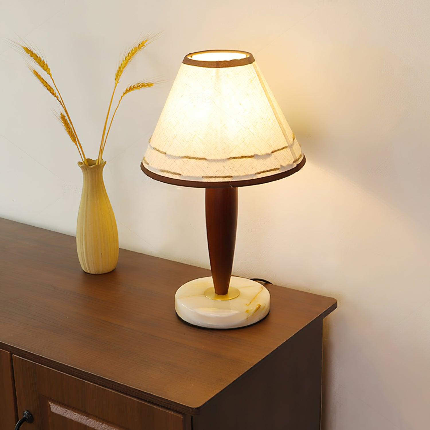 Taylor Vintage Fabric Table Lamp