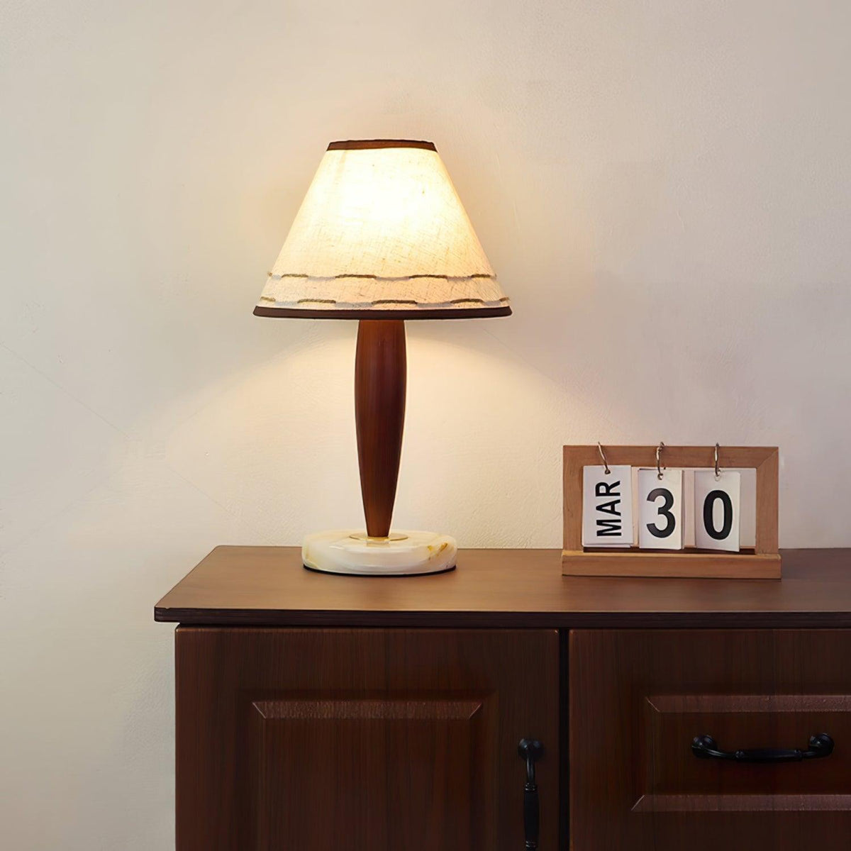 Taylor Vintage Fabric Table Lamp