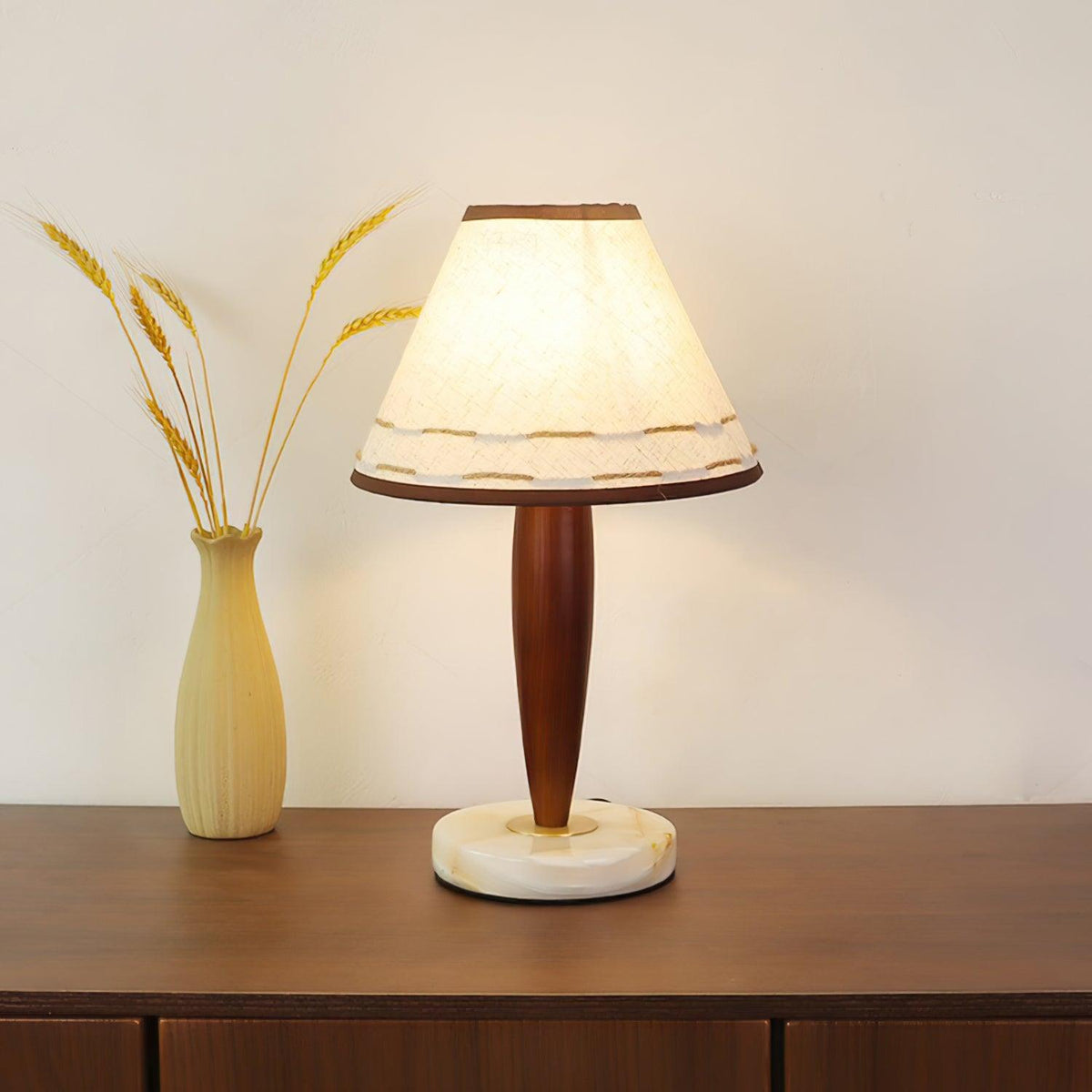 Taylor Vintage Fabric Table Lamp