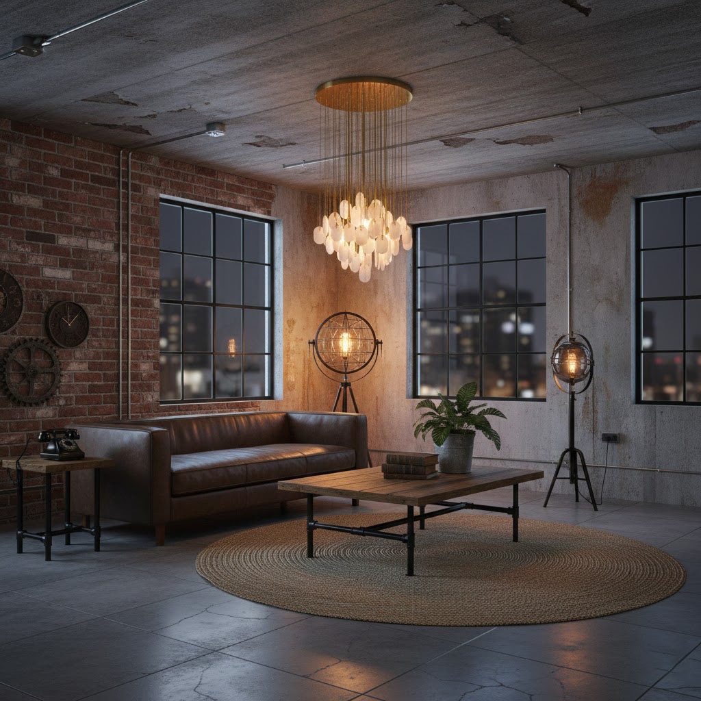 Nivivira Alabaster Chandelier