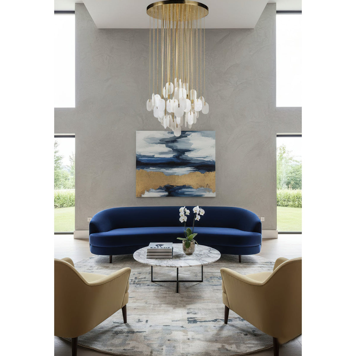 Nivivira Alabaster Chandelier