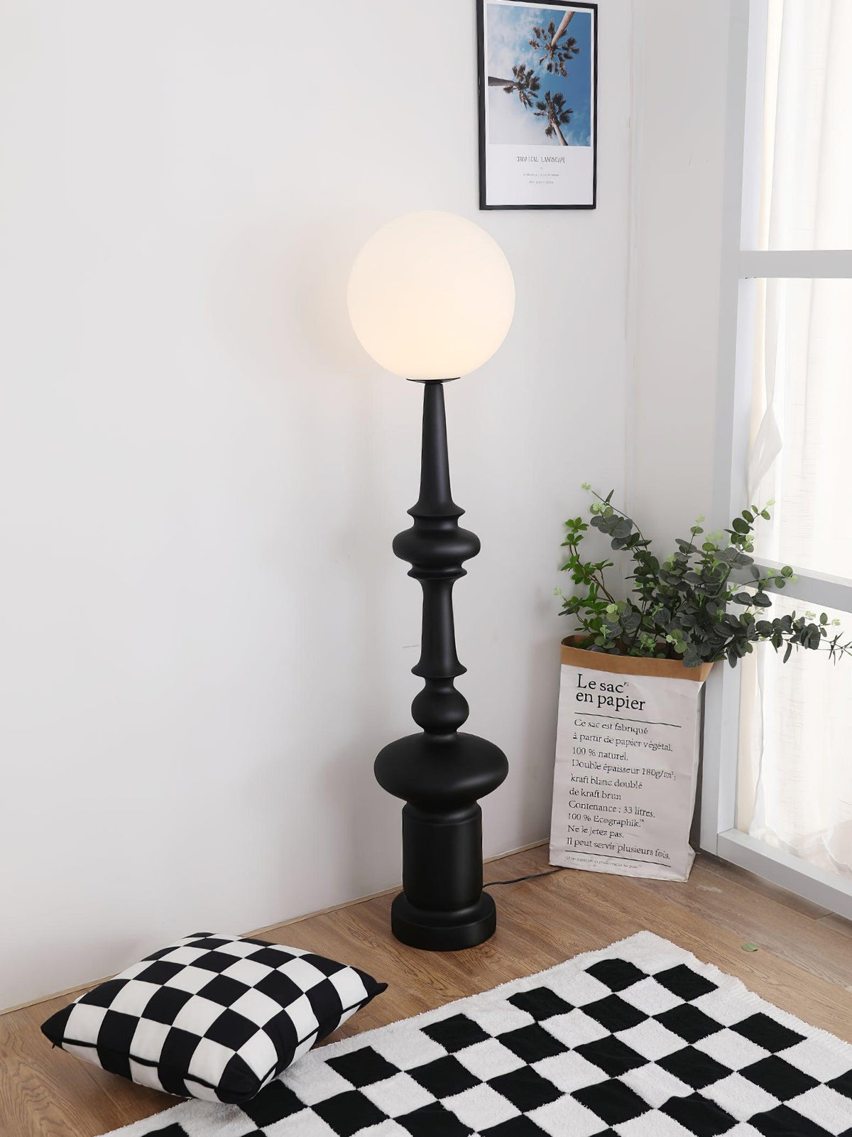 Riroxen Floor Lamp Roman Column