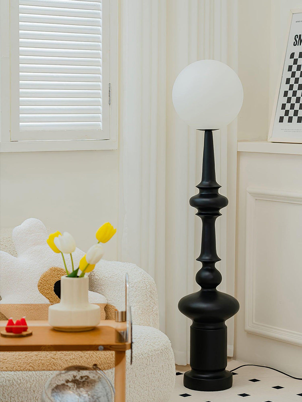 Riroxen Floor Lamp Roman Column