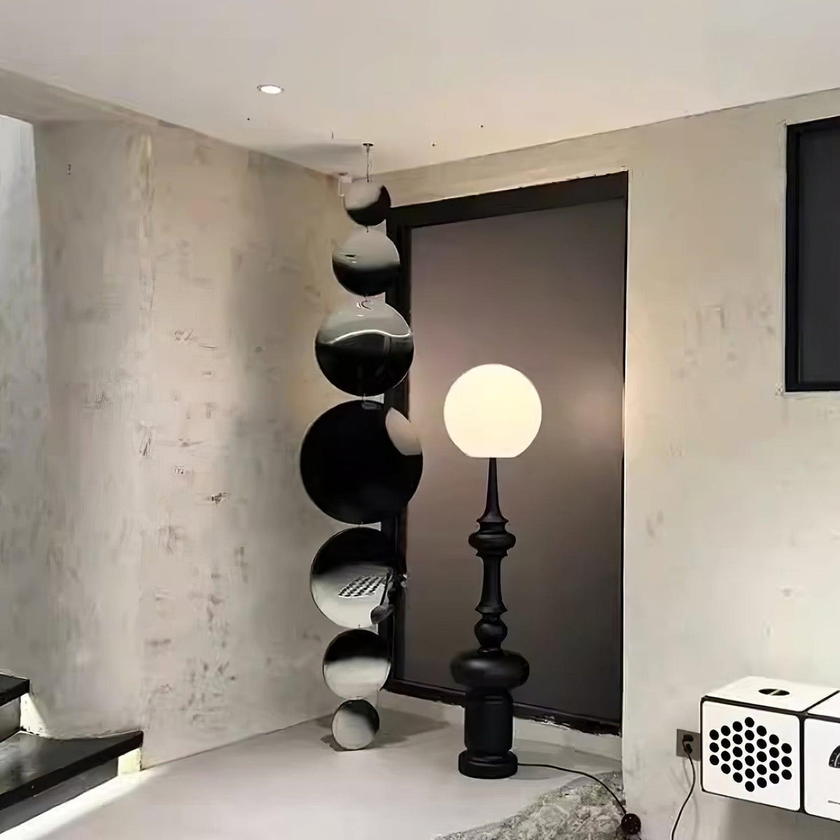 Riroxen Floor Lamp Roman Column