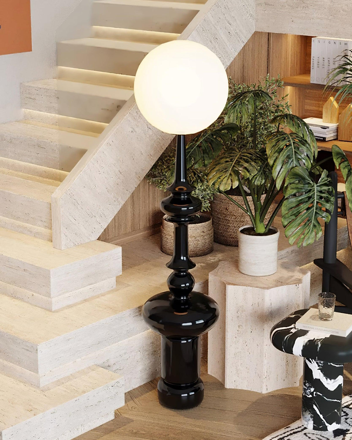 Riroxen Floor Lamp Roman Column