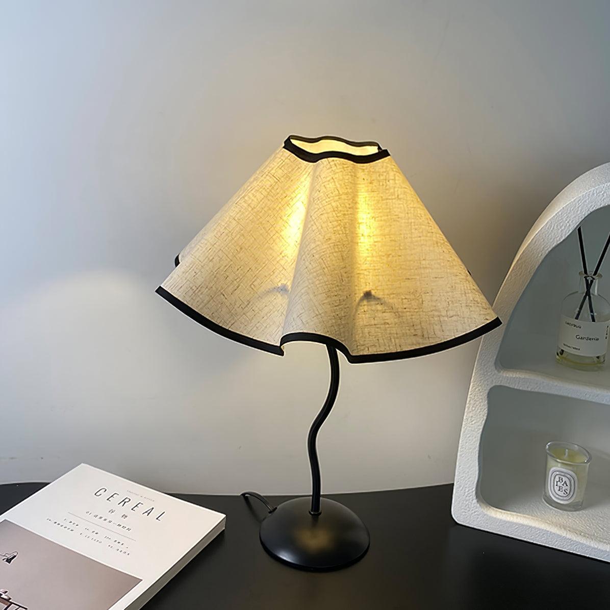 Luminova Fabric Artistic Table Lamp