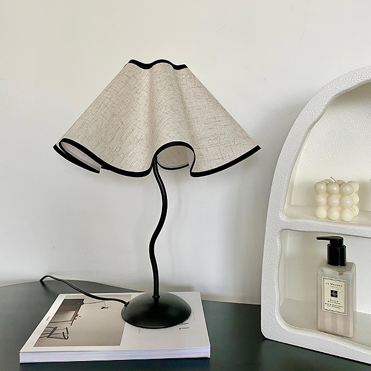 Luminova Fabric Artistic Table Lamp