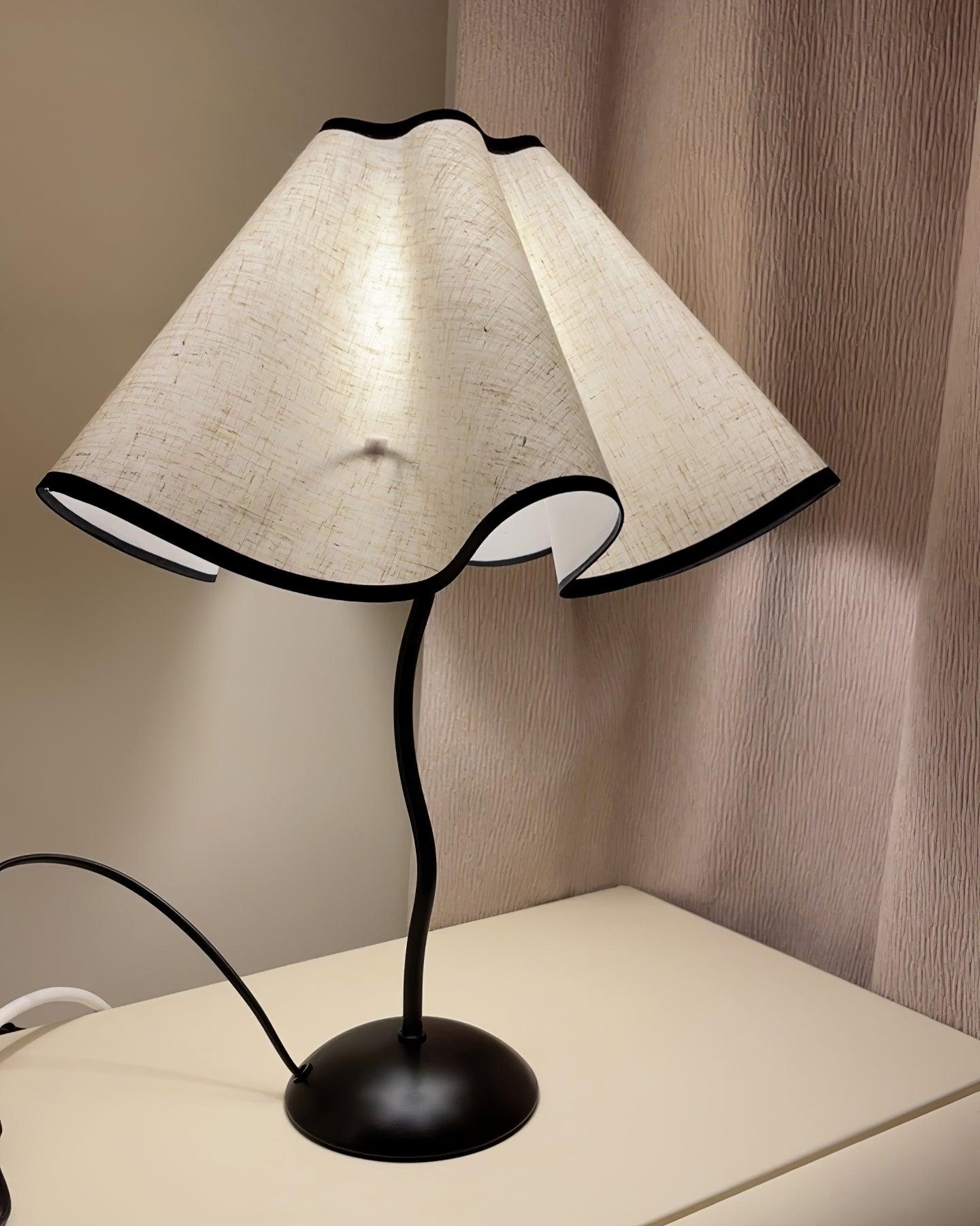 Luminova Fabric Artistic Table Lamp