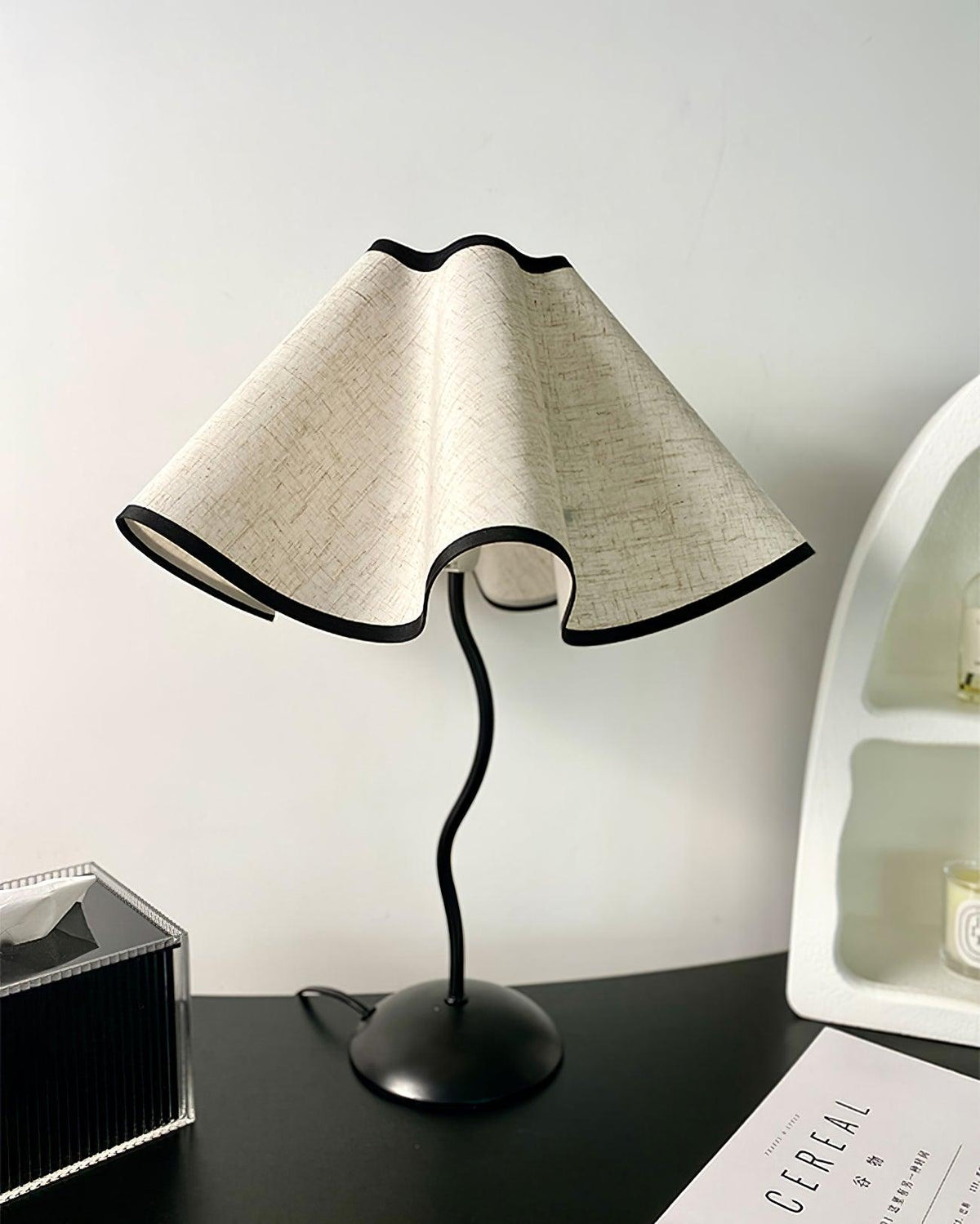 Luminova Fabric Artistic Table Lamp