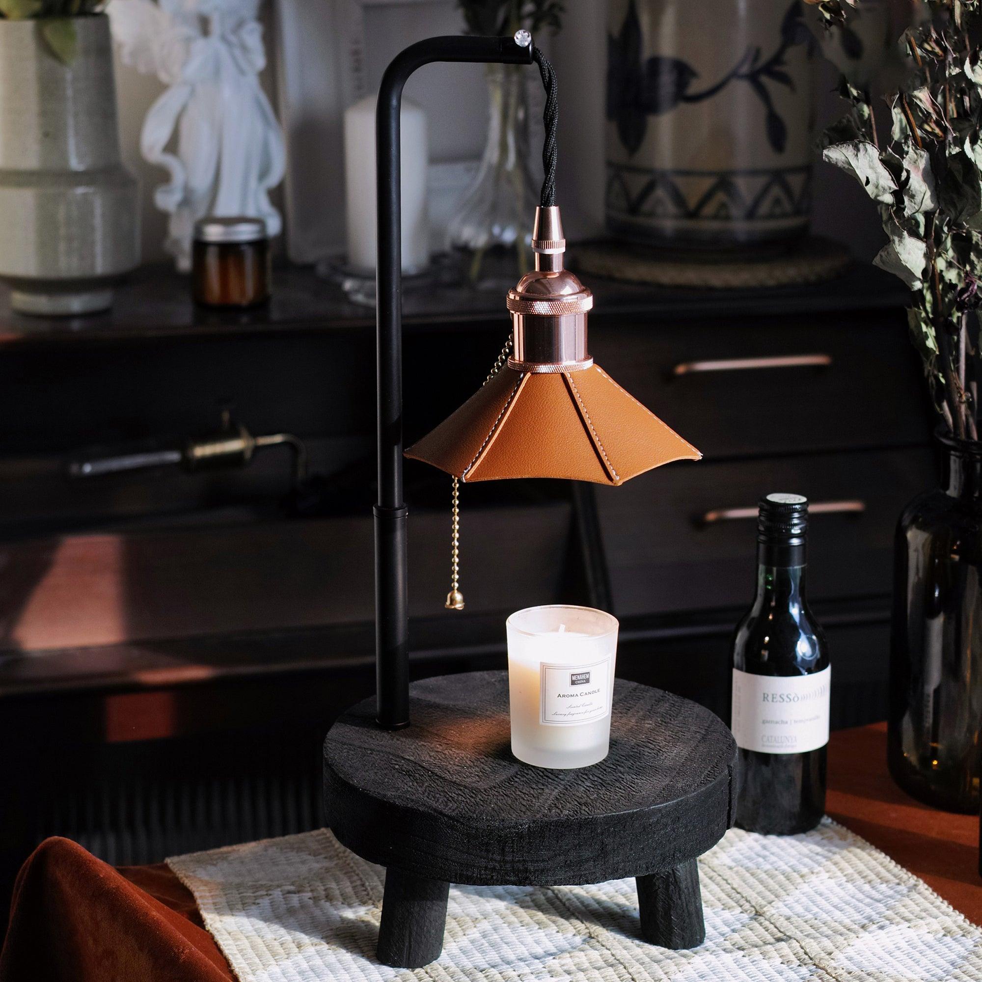 Christian Modern Wood Table Lamp