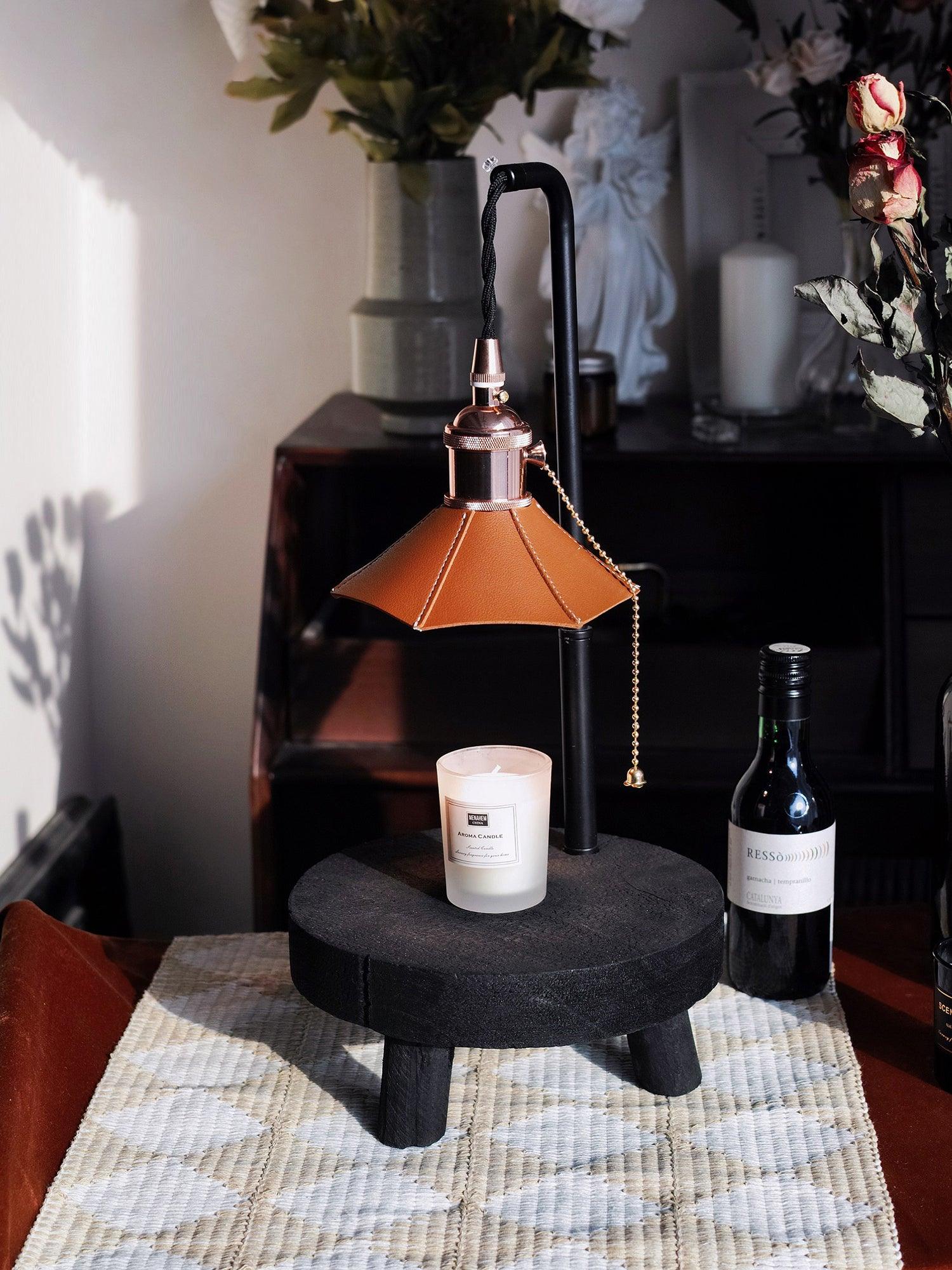 Christian Modern Wood Table Lamp