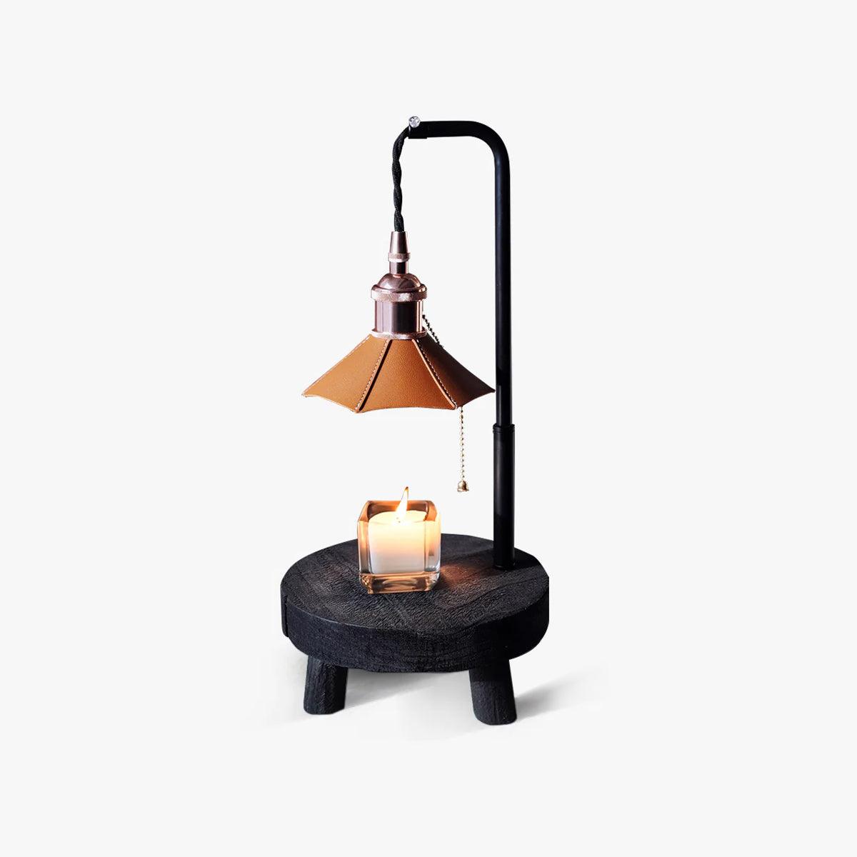 Christian Modern Wood Table Lamp