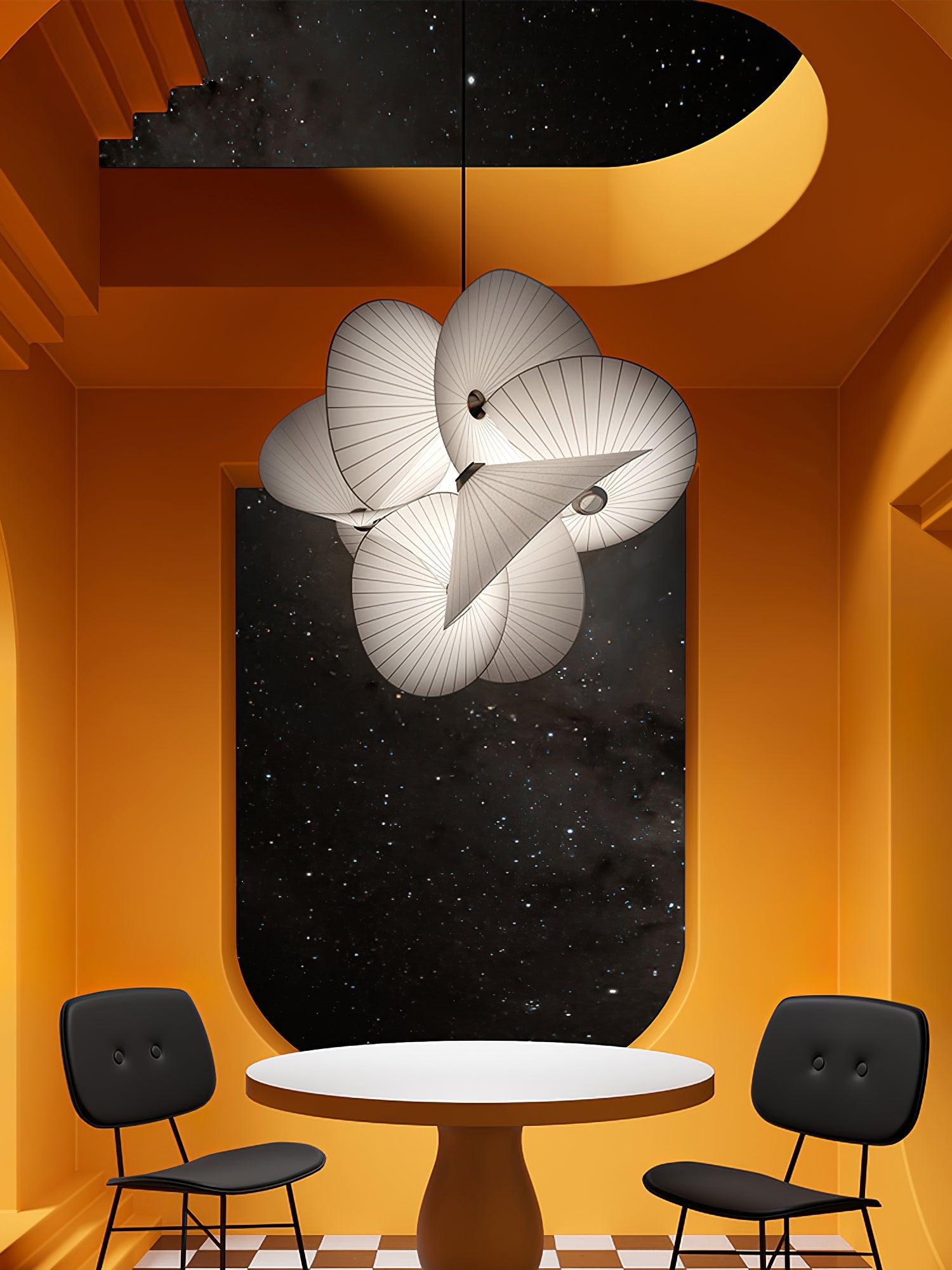 Solarare Fabric Artistic Pendant Light