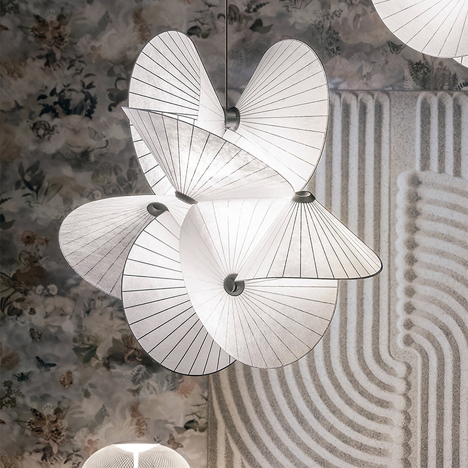 Solarare Fabric Artistic Pendant Light