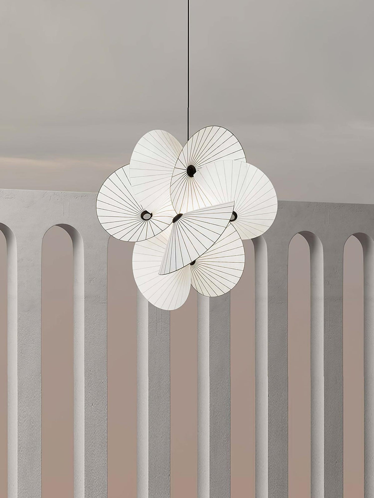 Solarare Fabric Artistic Pendant Light