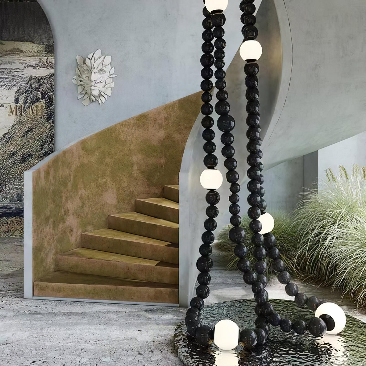 Nysolisra Modern Glass Chandelier