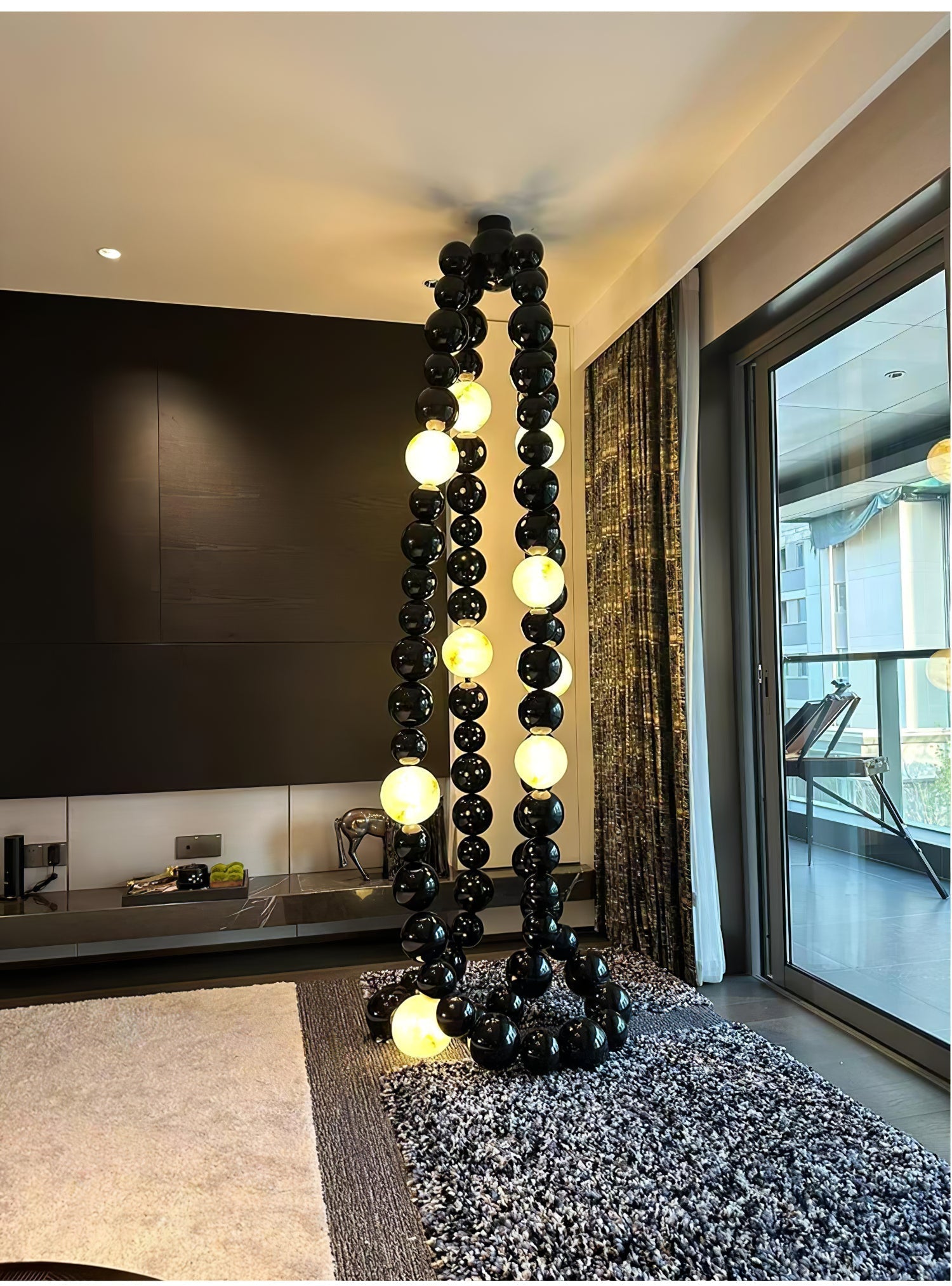Nysolisra Modern Glass Chandelier