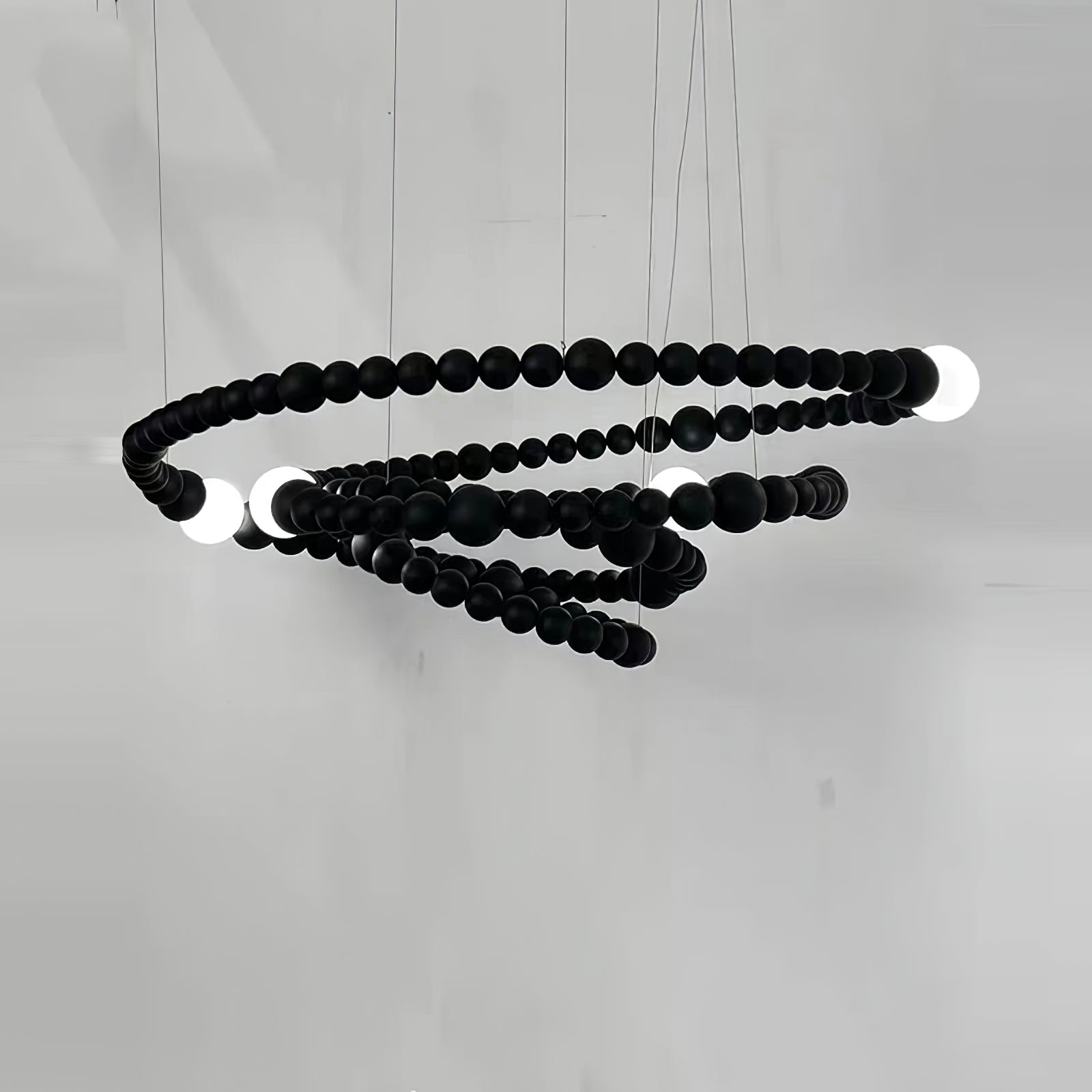 Nysolisra Modern Glass Chandelier