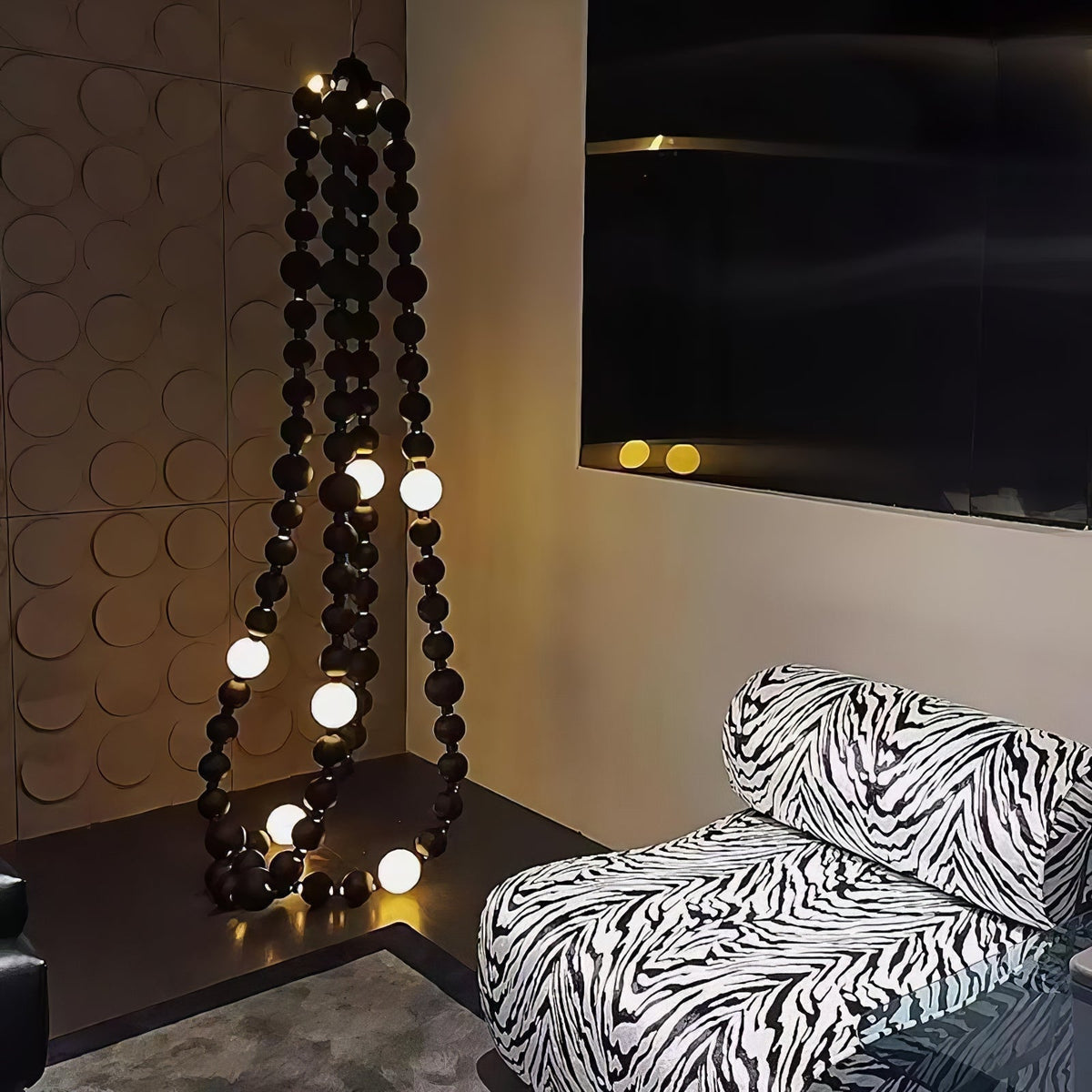 Nysolisra Modern Glass Chandelier