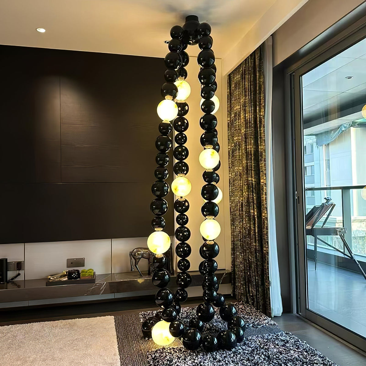 Nysolisra Modern Glass Chandelier