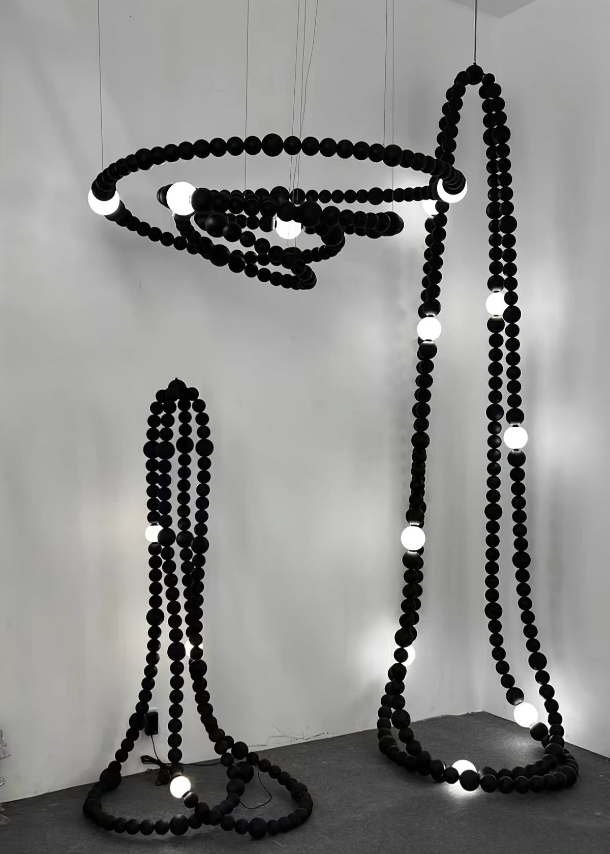 Nysolisra Modern Glass Chandelier