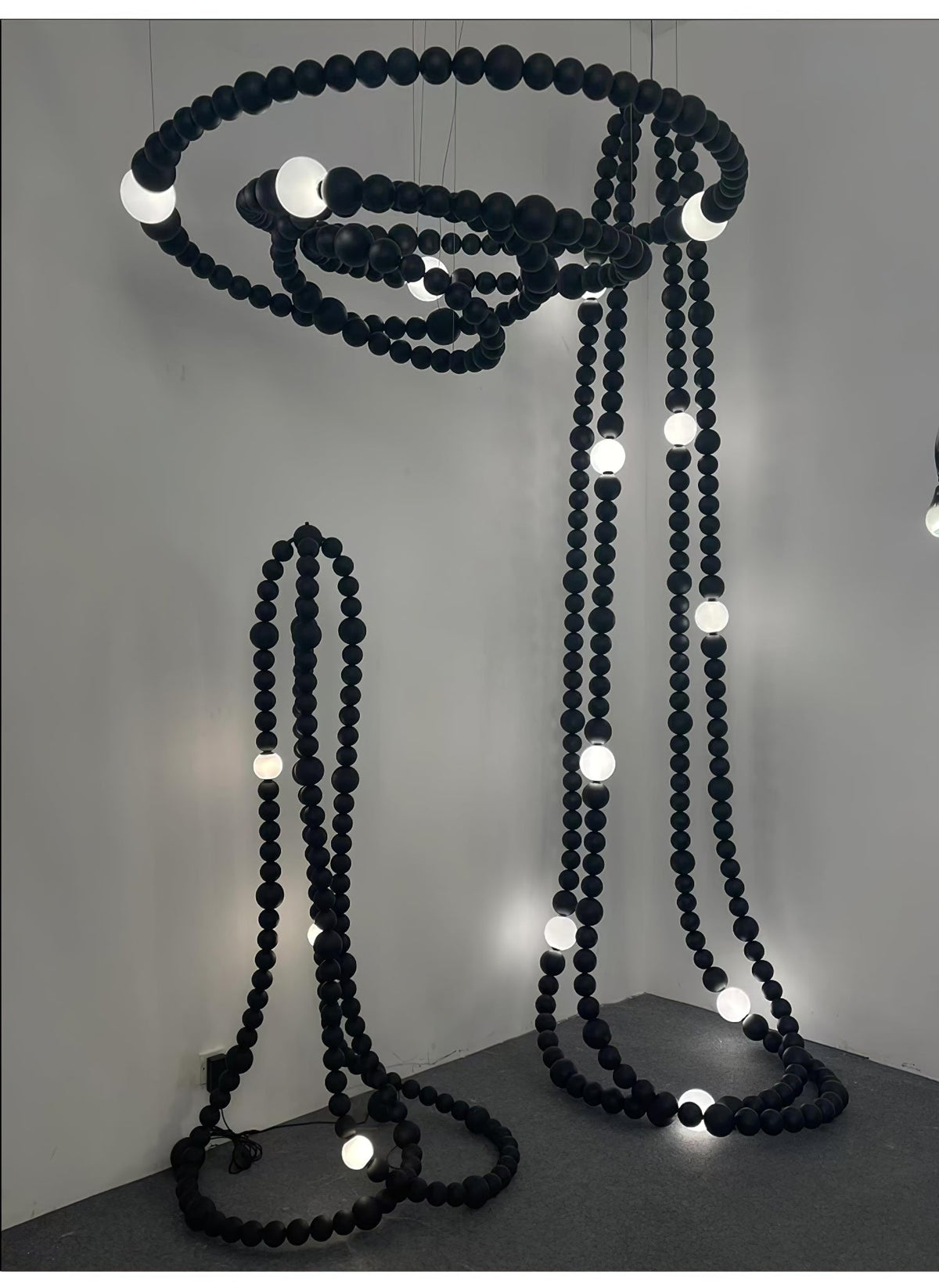 Nysolisra Modern Glass Chandelier