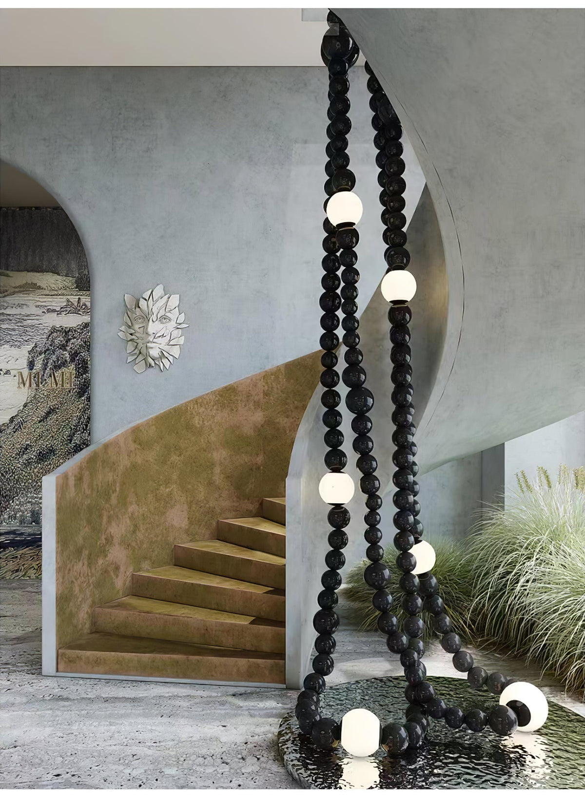 Nysolisra Modern Glass Chandelier
