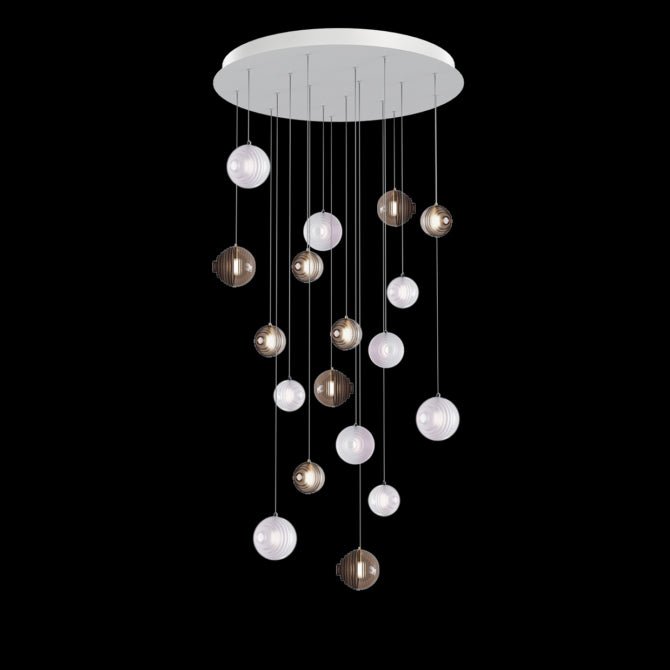Celestial Orbit  Cascade Chandelier